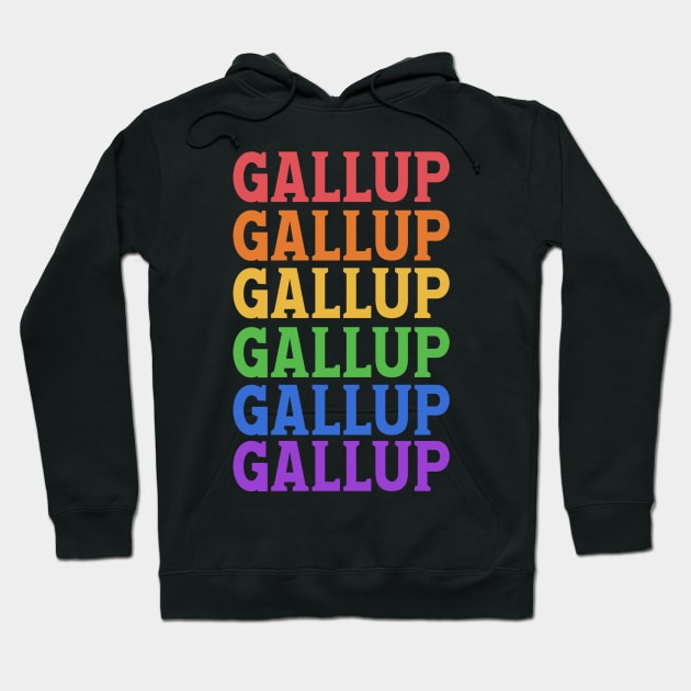 GALLUP CULTURE DESTINATION Hoodie by OlkiaArt